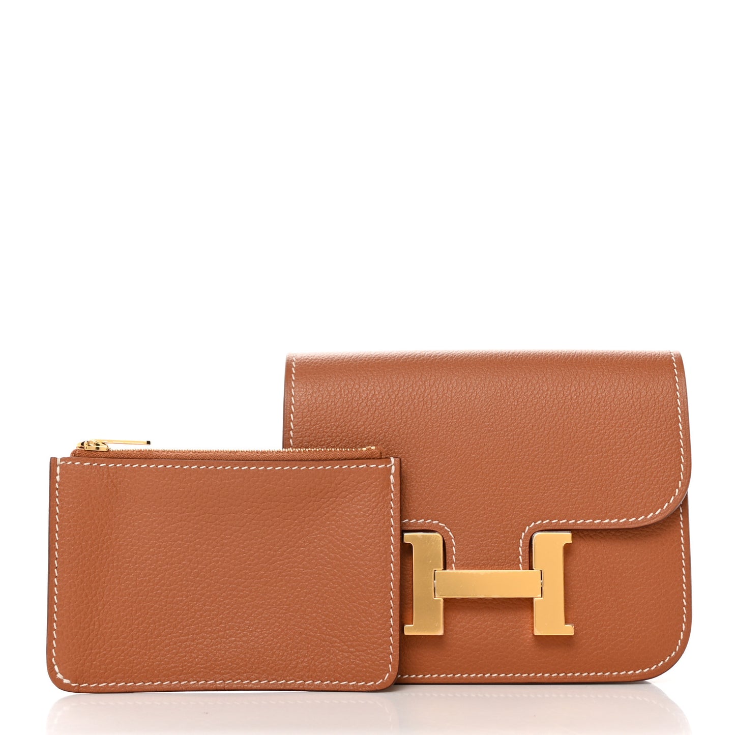Evercolor Constance Slim Wallet Gold