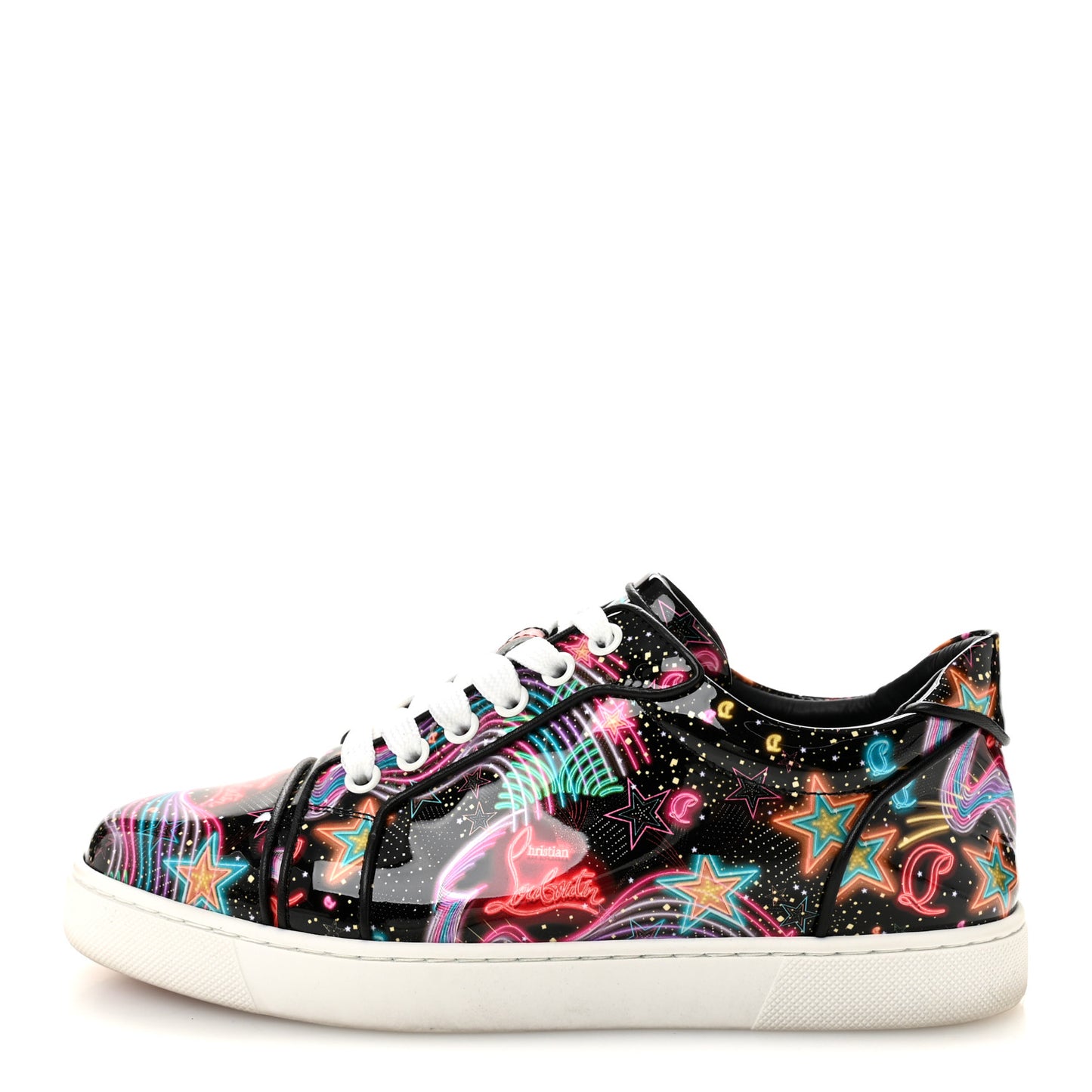 Patent Starlight Orlato Flat Sneakers 37 Multi