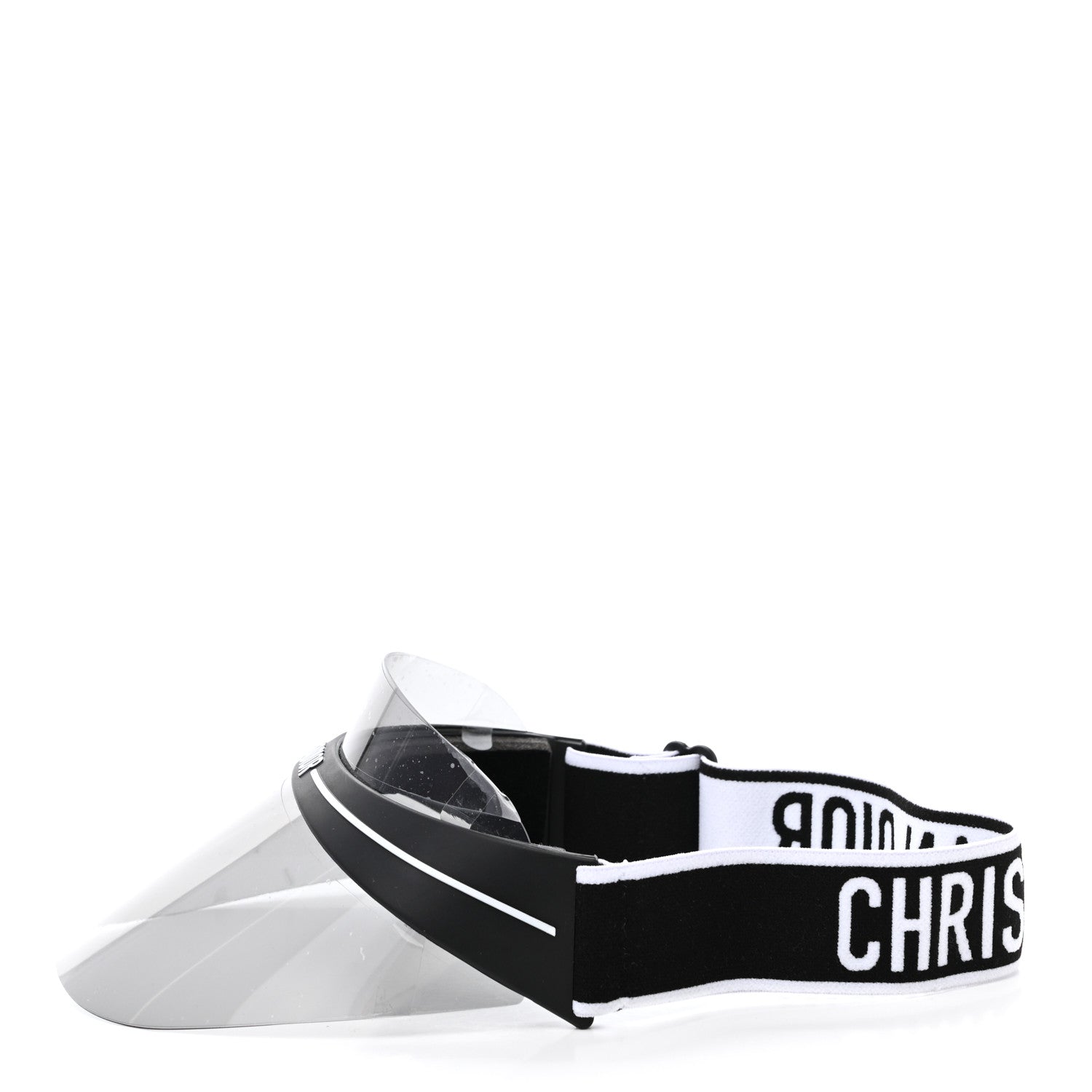 Christian Dior Mirrored DiorClub1 Sun Visor Black 4 of 7