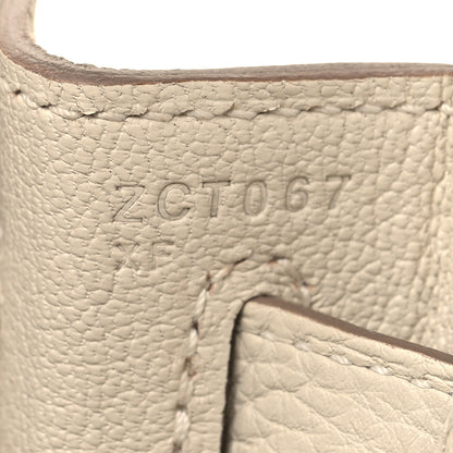Hermes Togo Kelly Retourne 28 Craie 7 of 14
