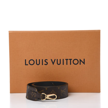 Louis Vuitton Monogram Bandouliere Shoulder Strap Black 5 of 5