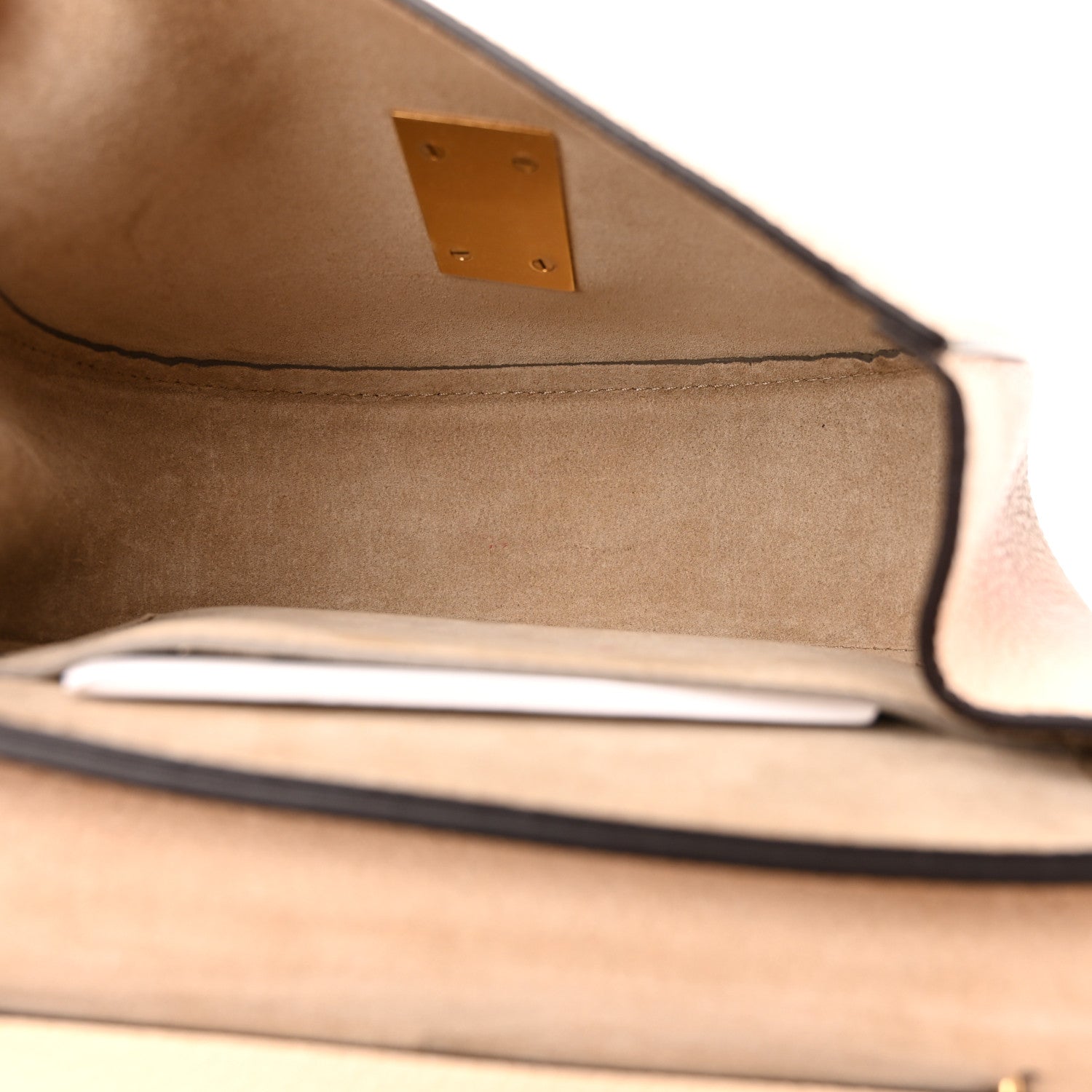 Chloe Grained Calfskin Lambskin Ombre Mini Drew Shoulder Bag 5 of 12