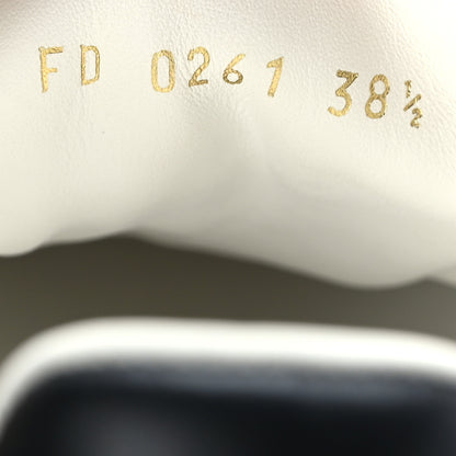 Louis Vuitton Calfskin Printed Time Out Trainer Sneakers 38.5 White 6 of 8