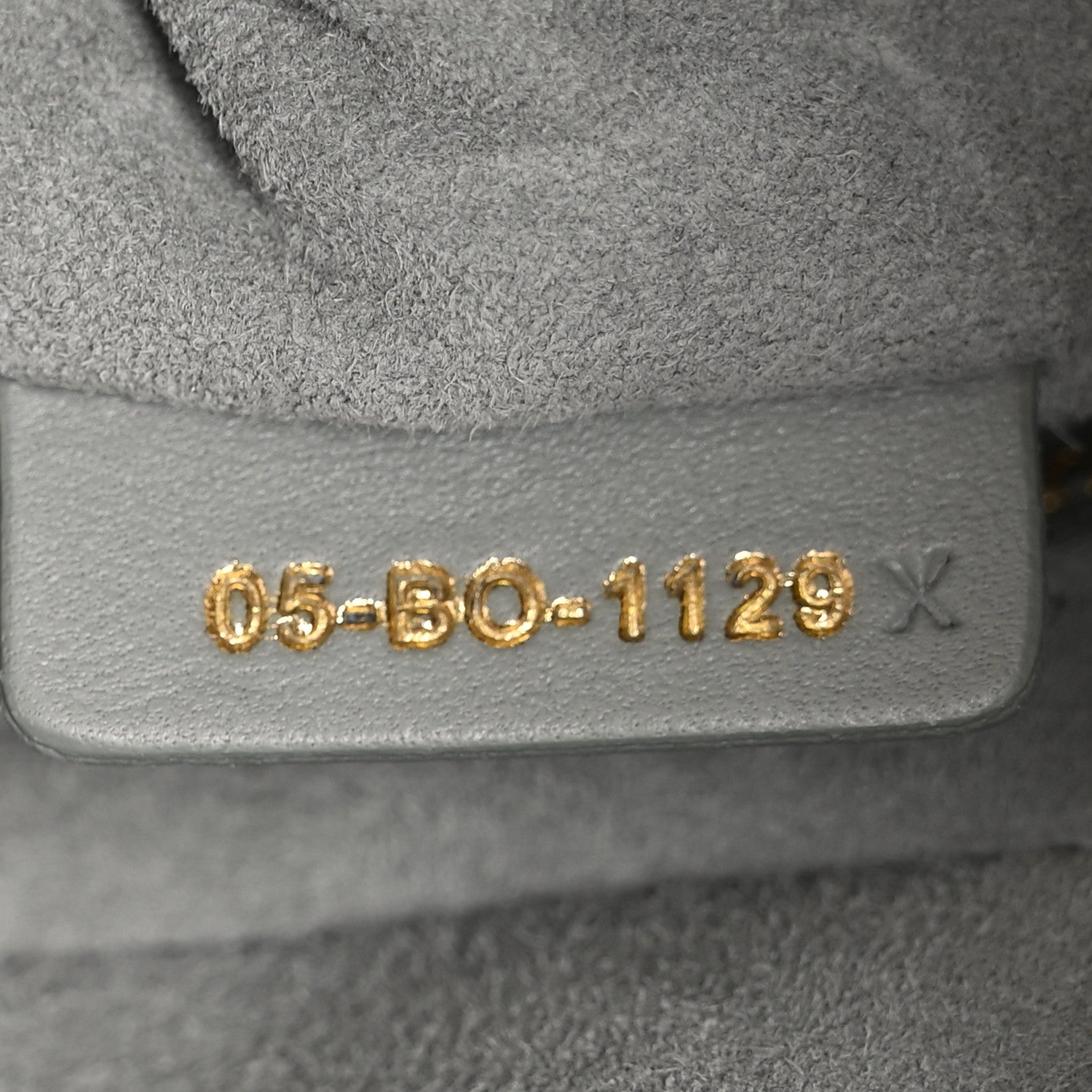 Christian Dior Lambskin Cannage Large Lady Dior Stone Grey 7 of 10