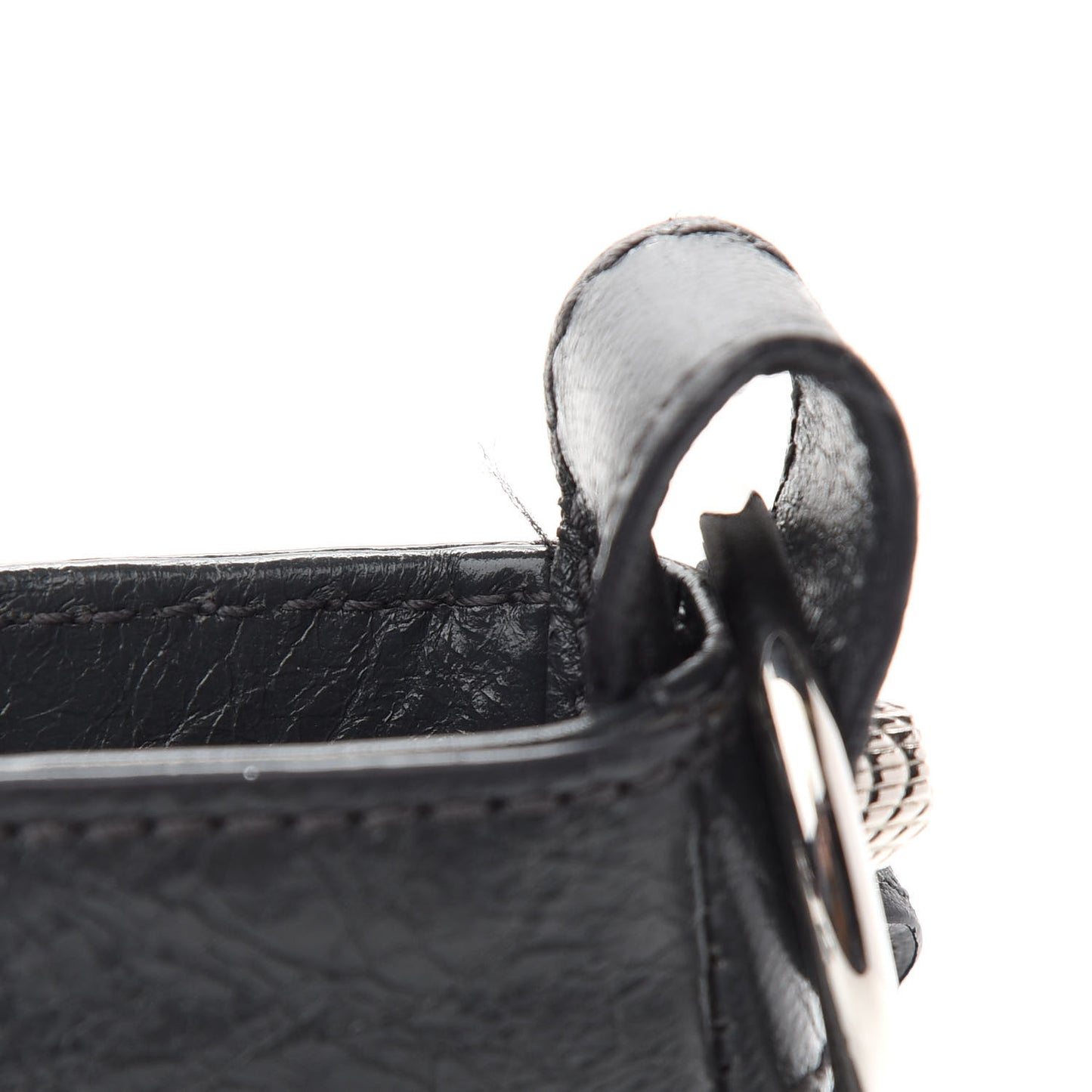 Agneau Giant 12 Silver Hardware Hip Gris Fossile