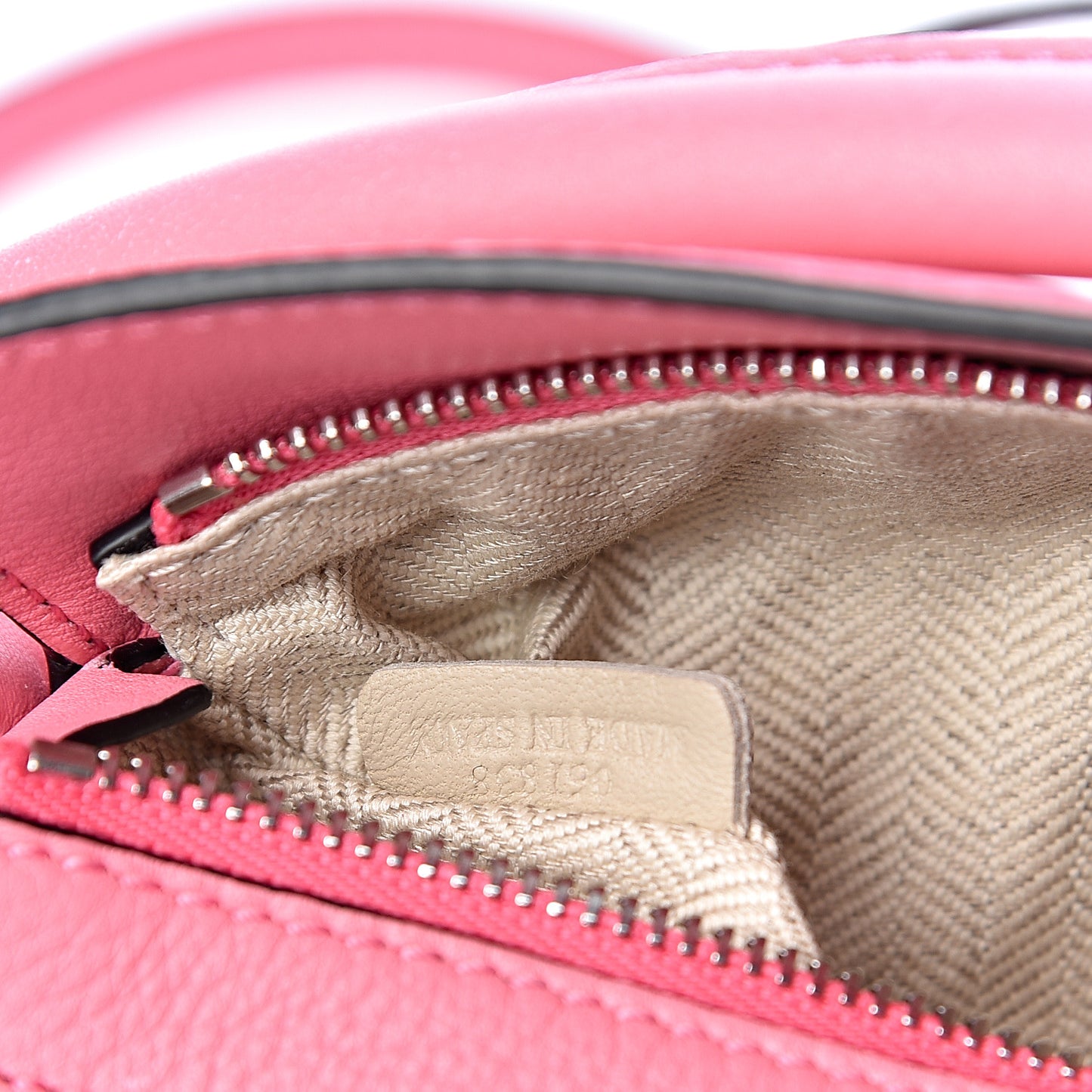 Calfskin Mini Puzzle Bag Wild Rose