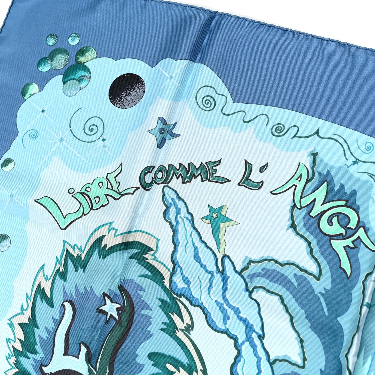 Hermes Silk Libres Comme L'Ange Scarf 90 5 of 7