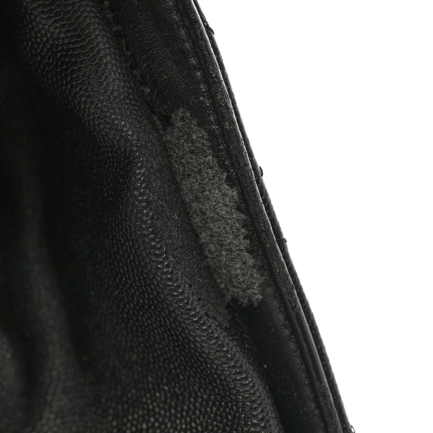 Caviar Quilted Medium CC Bucket Bag Black