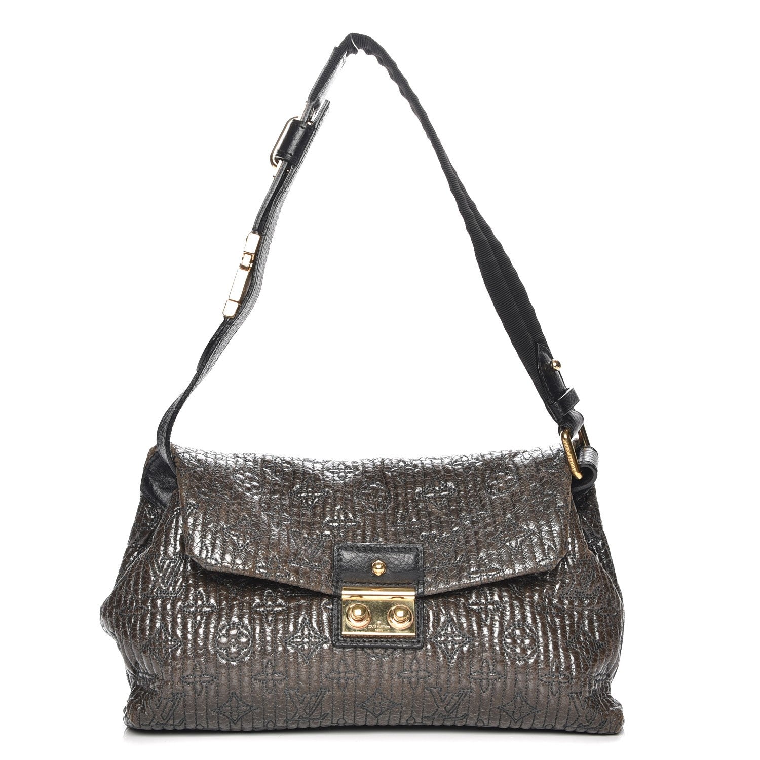 Louis Vuitton Monogram Motard Pochette Black 1 of 7
