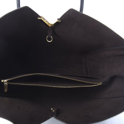 Louis Vuitton Calfskin Monogram Kimono Tote Black 5 of 10