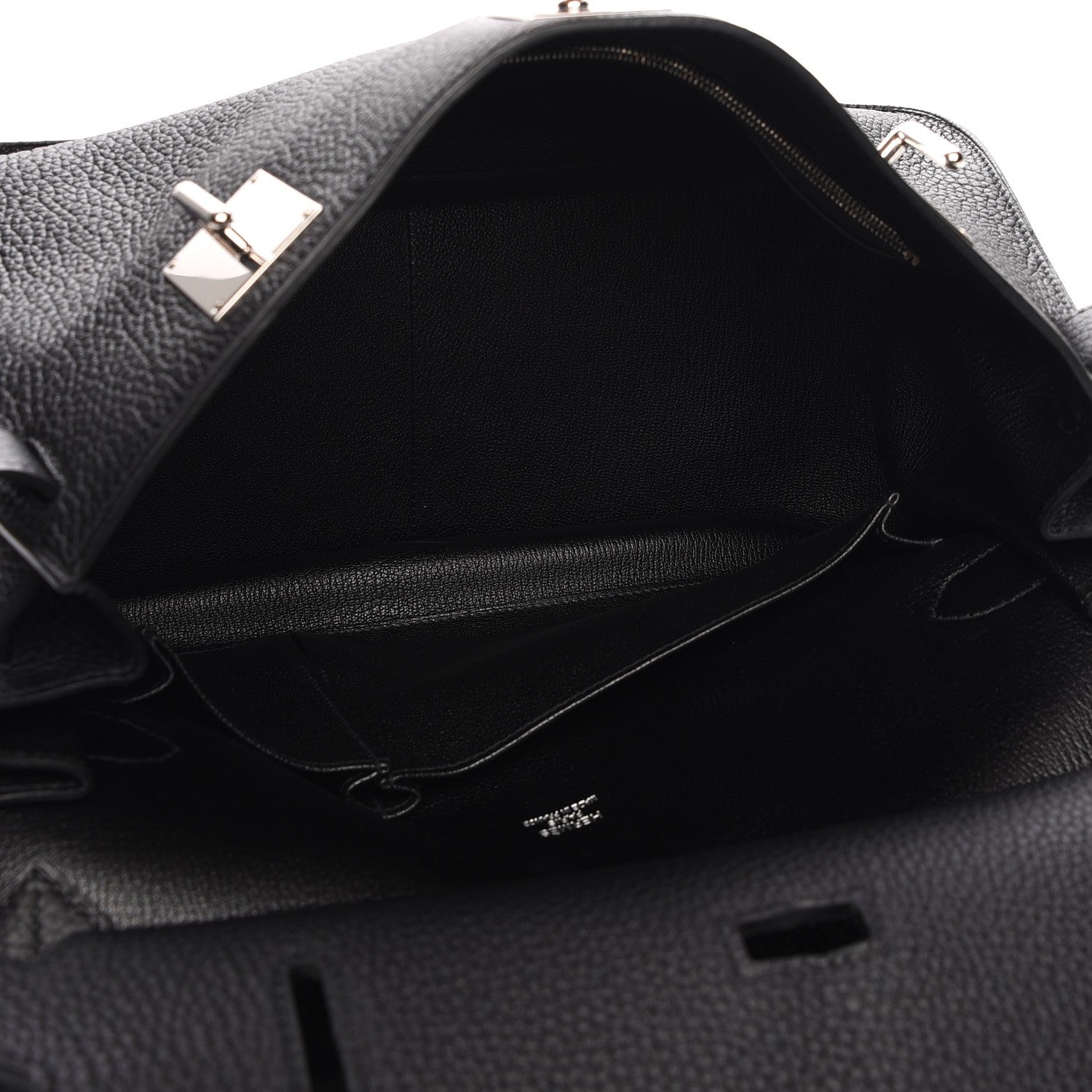 Hermes Taurillon Clemence Jypsiere 34 Black 5 of 8