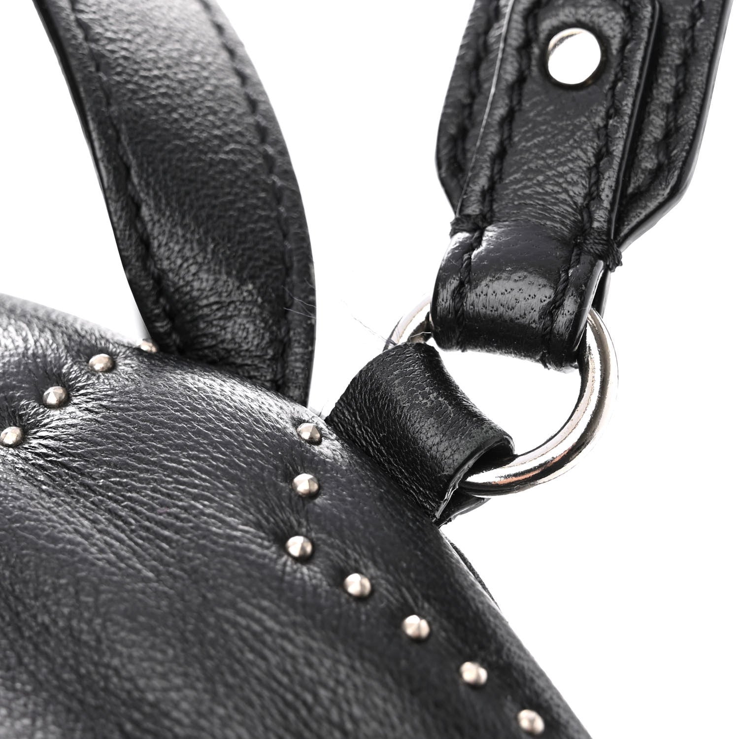 Jimmy Choo Nappa Star Quilted Studded Helia Backpack Black 9 of 11