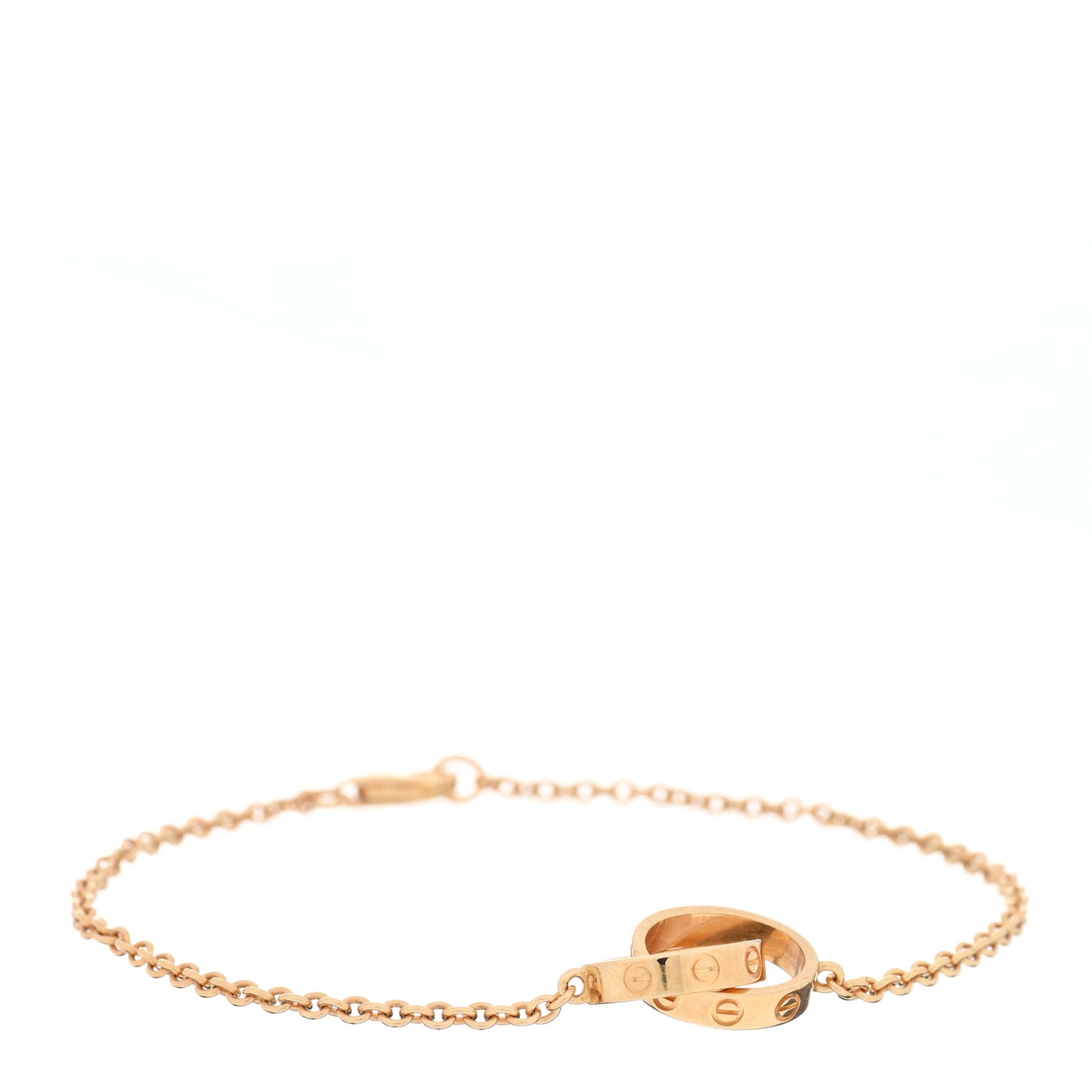 18K Yellow Gold Interlocking LOVE Bracelet