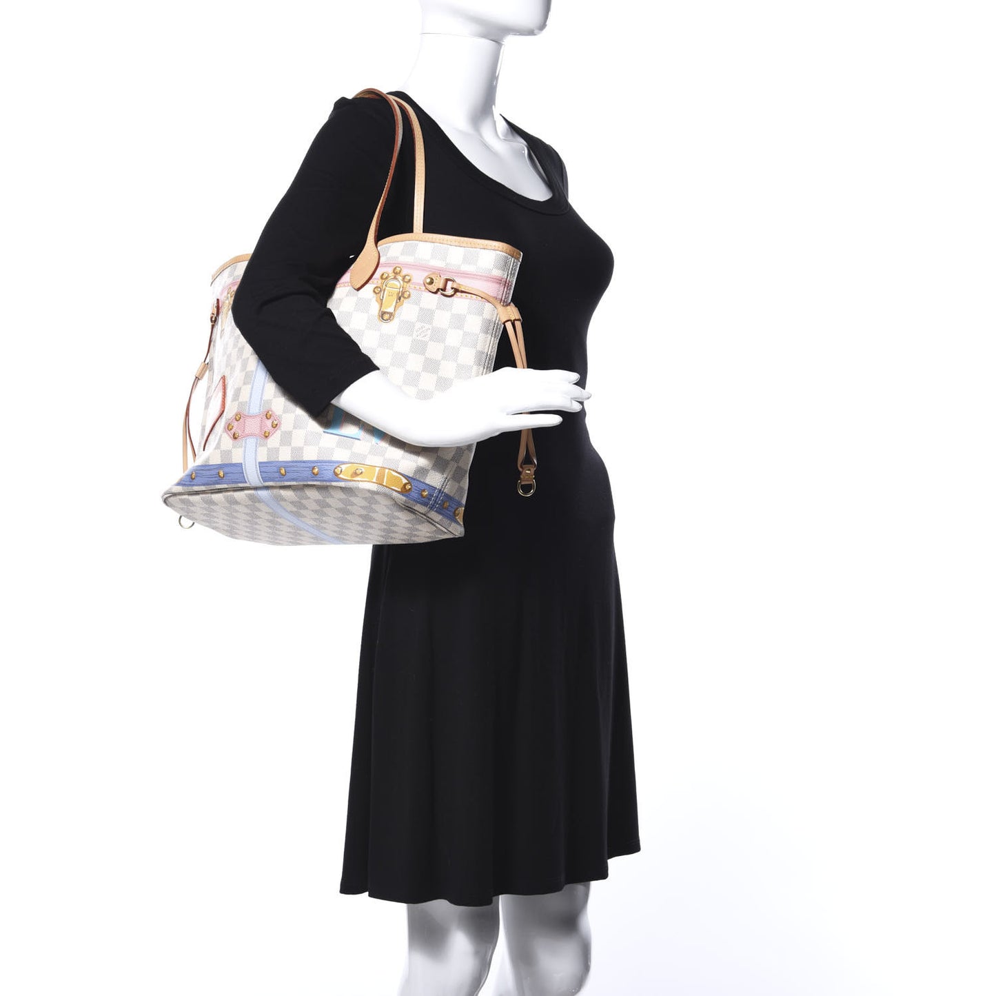 Damier Azur Summer Trunks Neo Neverfull MM