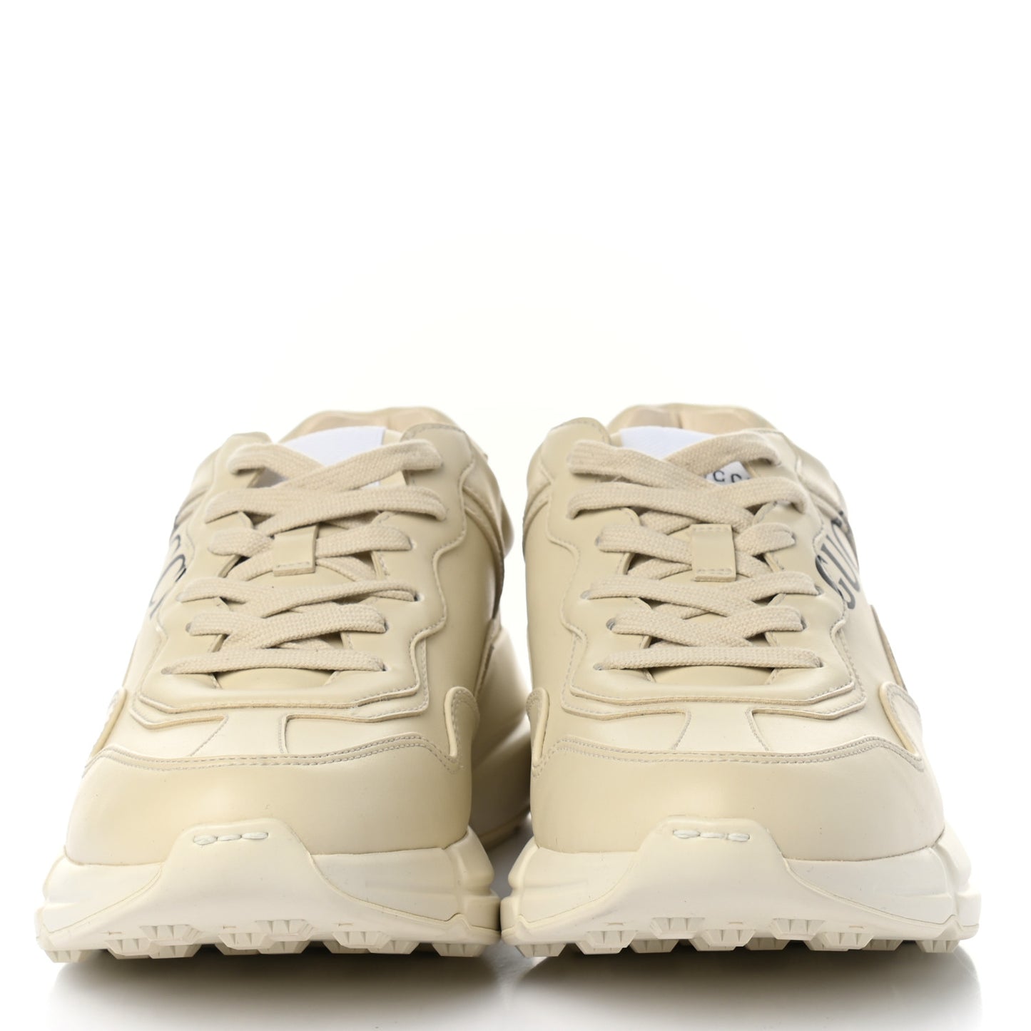 X BNF Demetra Bananya Womens Rhyton Sneakers 39 Ivory