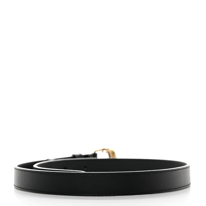 Gucci Calfskin Double G 20mm Belt 65 26 Black 2 of 5