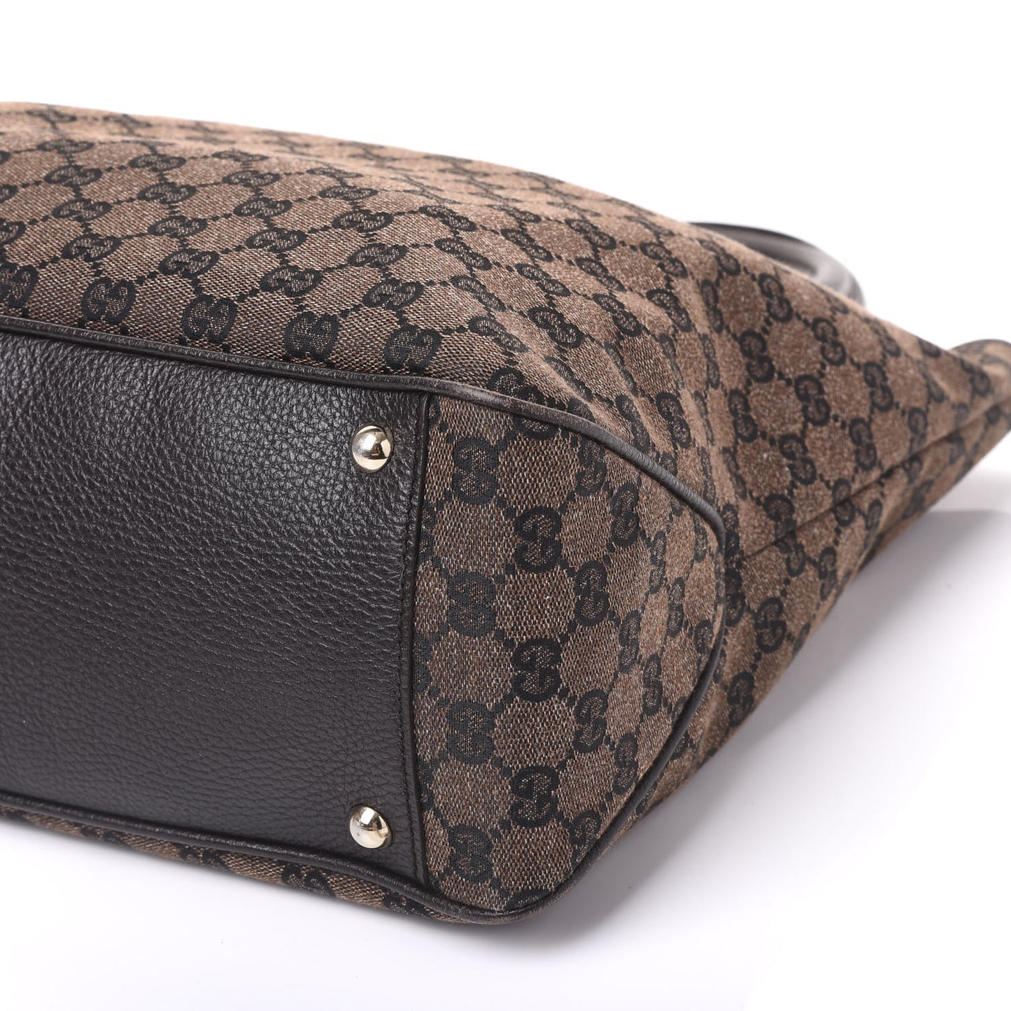 Monogram Tote Dark Brown