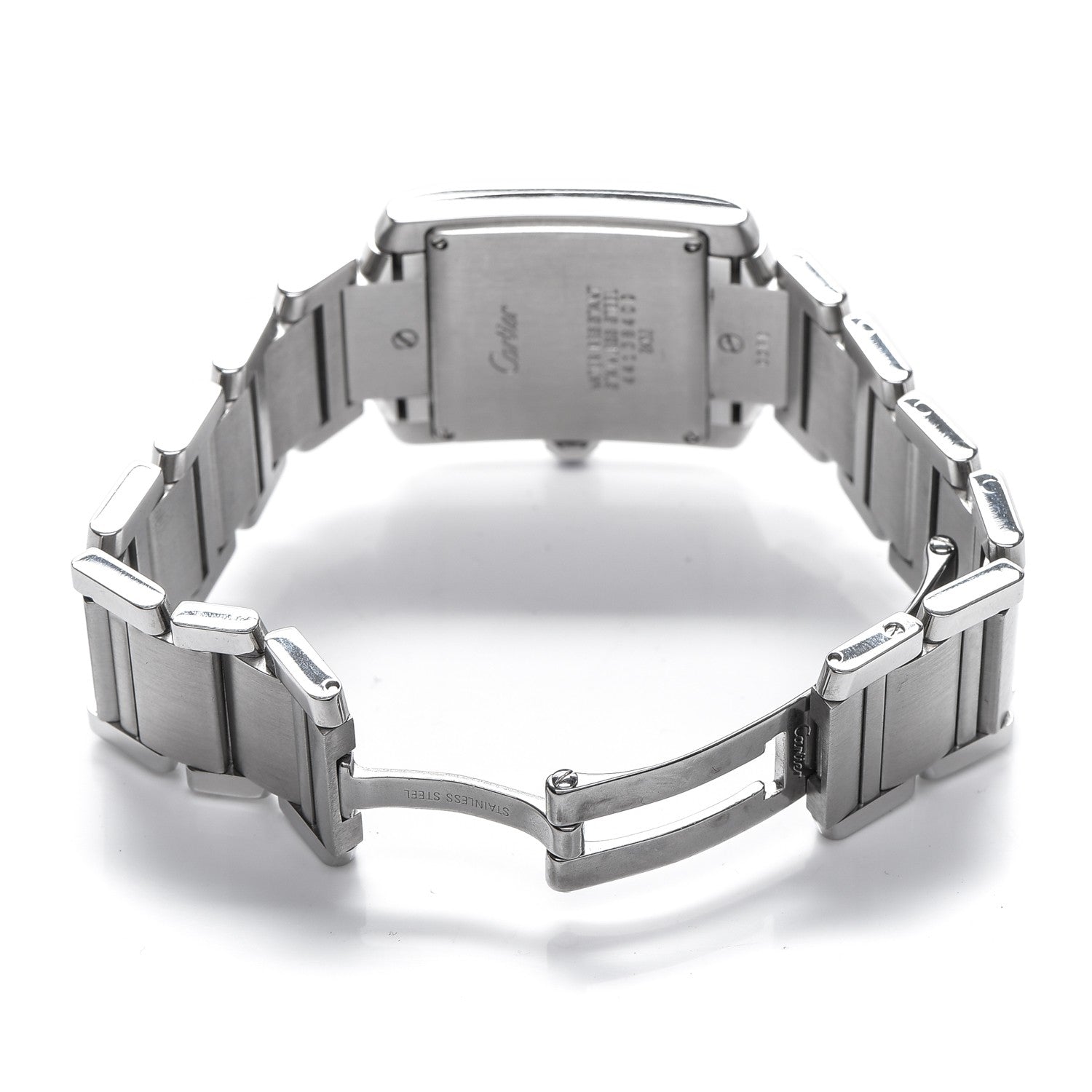 Cartier Stainless Steel 25mm Tank Francaise Quartz Watch 6 of 9