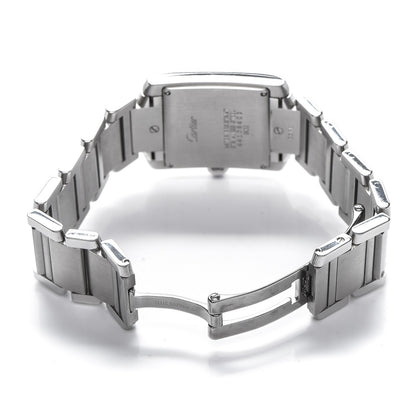 Cartier Stainless Steel 25mm Tank Francaise Quartz Watch 6 of 9