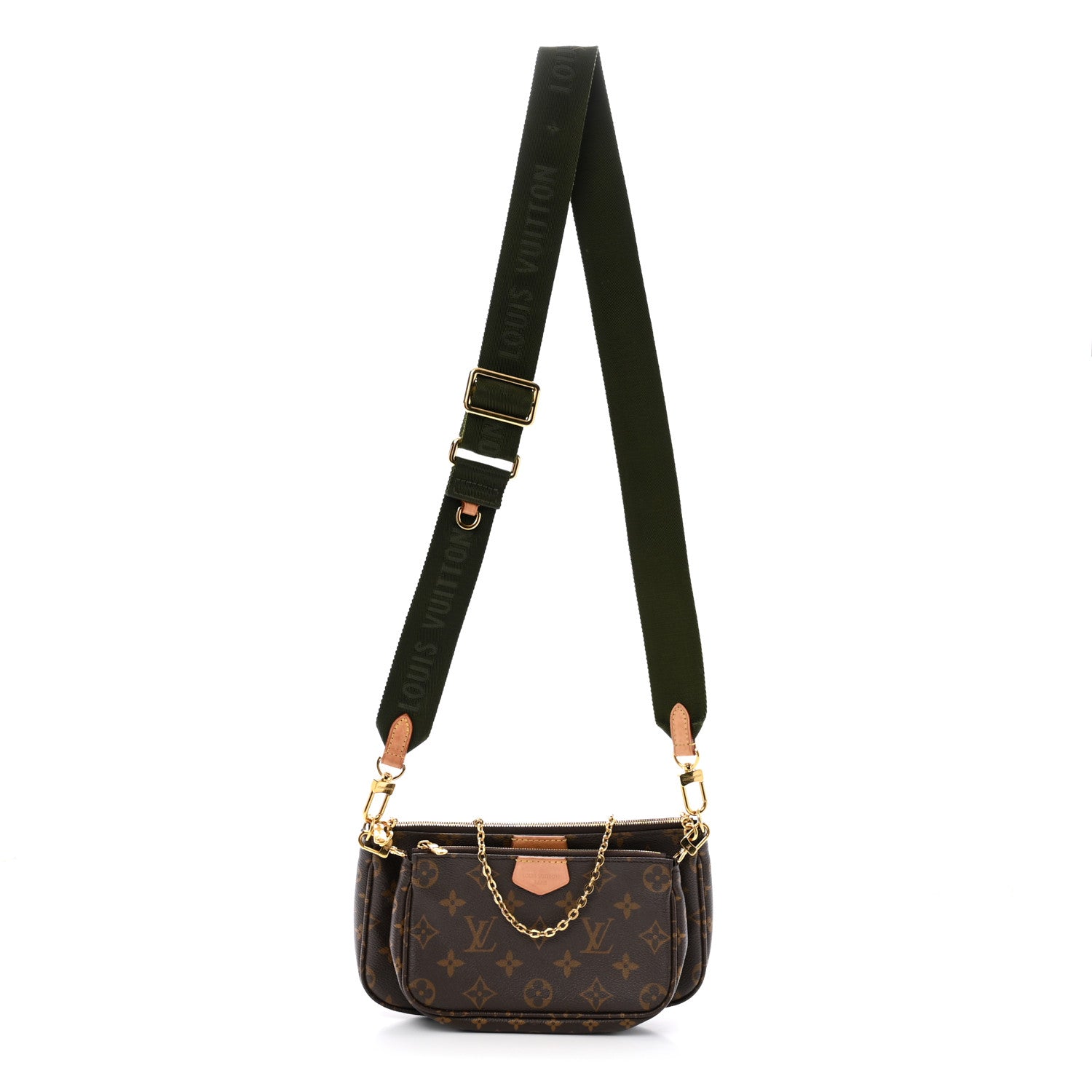 Louis Vuitton Monogram Multi Pochette Accessories Kaki 1 of 12