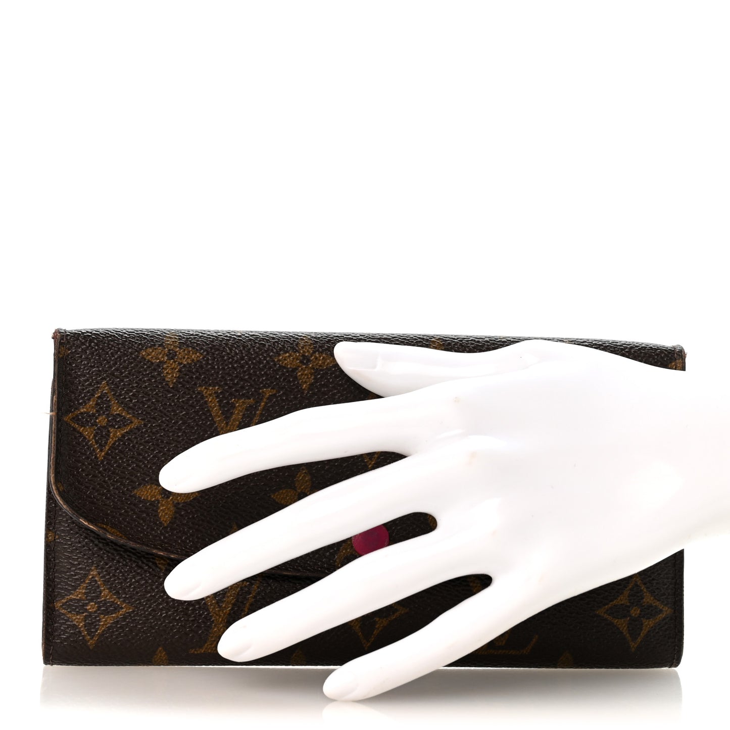 Monogram Emilie Wallet Fuchsia