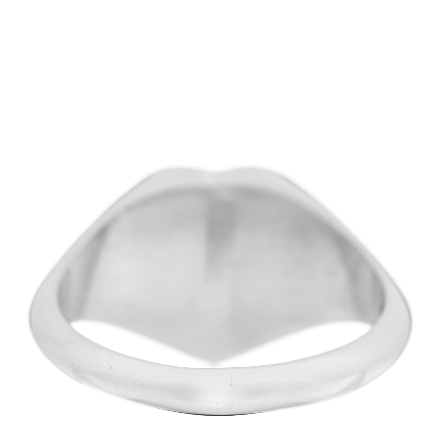 Sterling Silver Return to Tiffany Heart Signet Ring 52 6