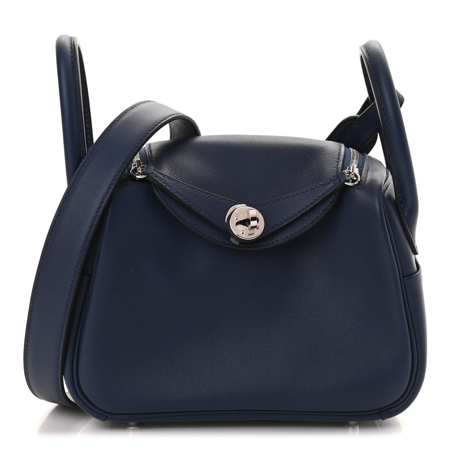 Hermes Swift Verso Mini Lindy 20 Bleu Navy Bleu Frida 1 of 9
