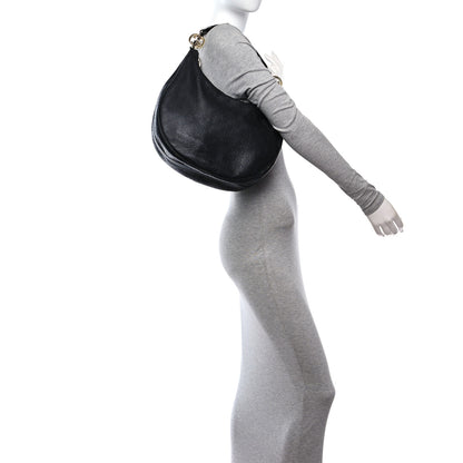 Gucci Guccissima Medium GG Twins Hobo Black 3 of 10