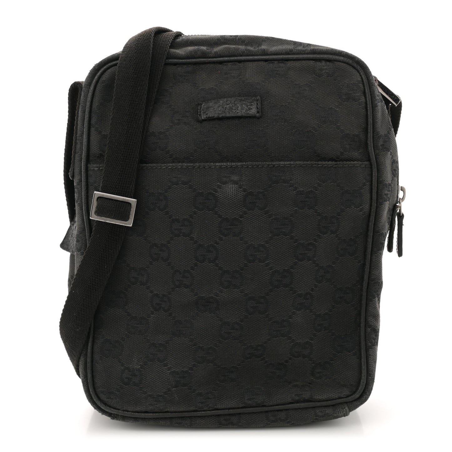 Monogram Messenger Bag Black