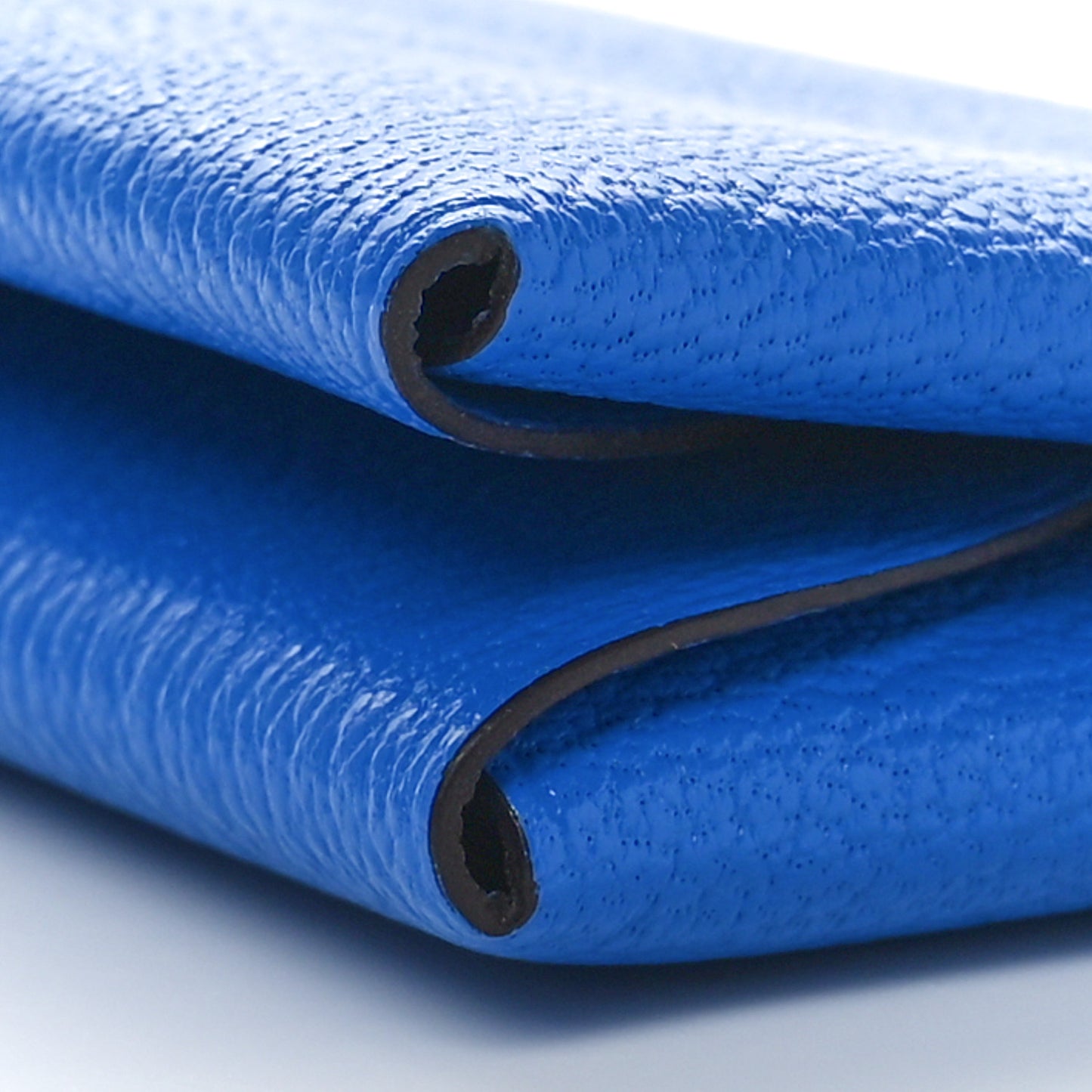 Chevre Mysore Calvi Duo Card Case Bleu Hydra