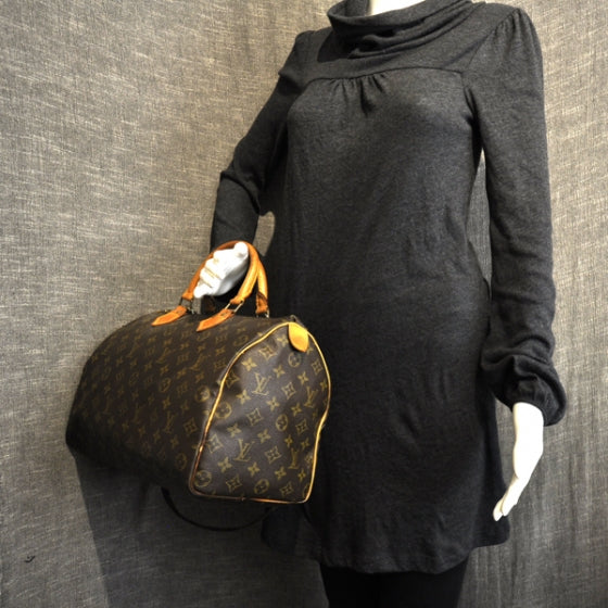 Louis Vuitton Monogram Speedy 35 2 of 9