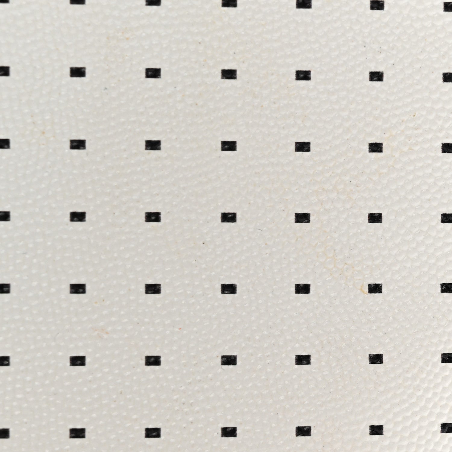 Saint Laurent Grain De Poudre Square Dot Monogram Bill Pouch White Black 8 of 8