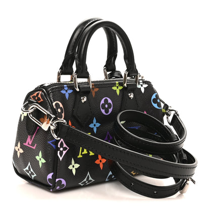 Louis Vuitton LV X TM Monogram Multicolor Nano Speedy Black 3 of 10