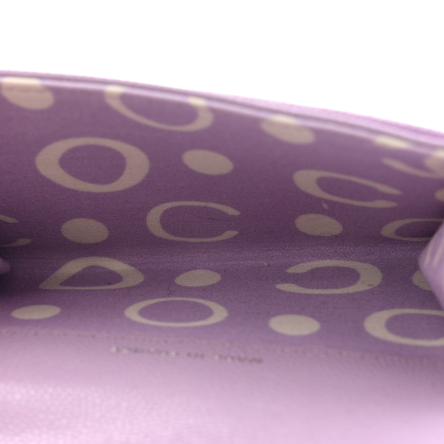 Chanel Caviar Quilted CC Logo Flap Wallet Light Purple 5 of 8