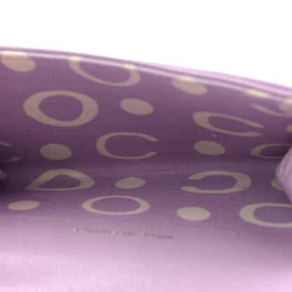 Chanel Caviar Quilted CC Logo Flap Wallet Light Purple 5 of 8