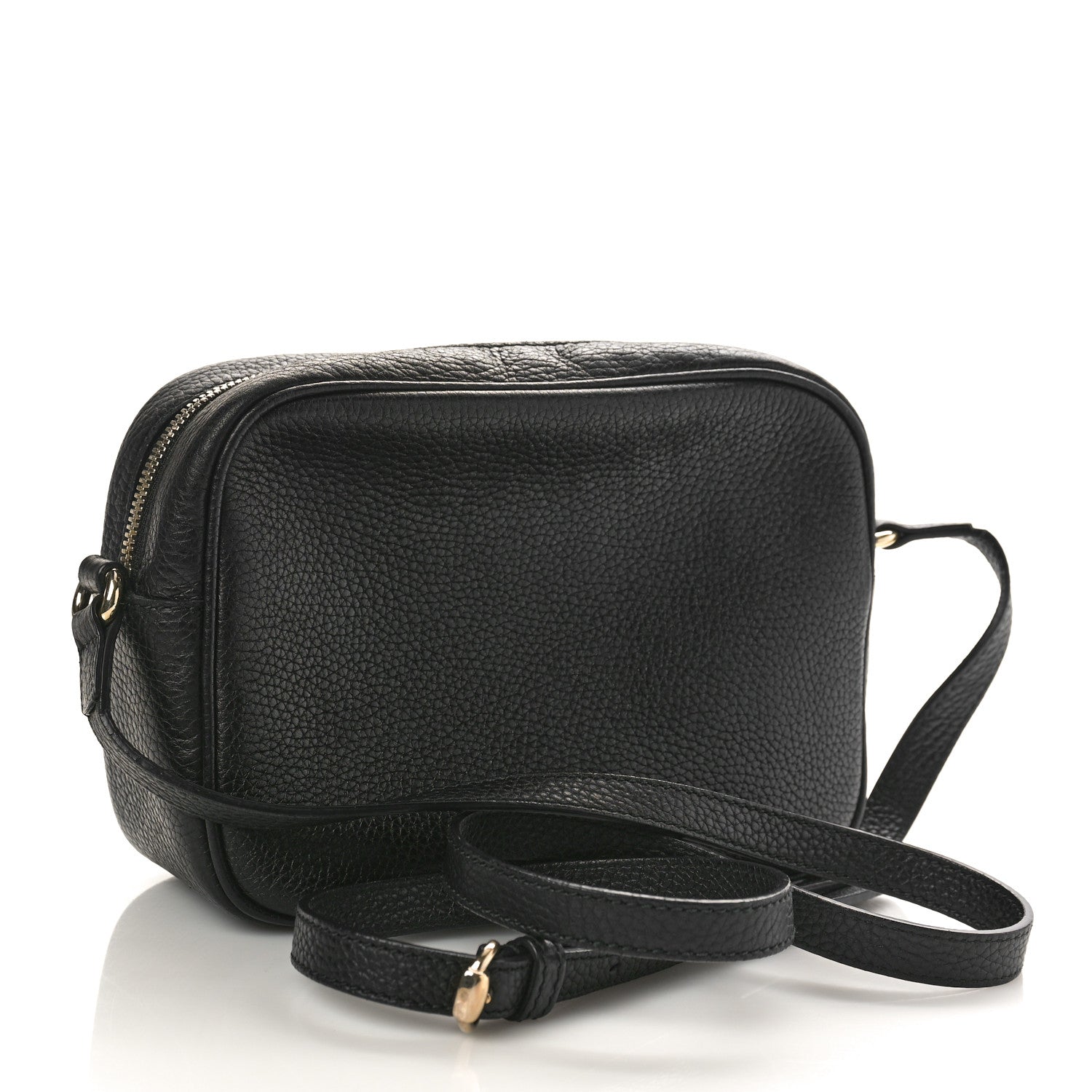 Gucci Pebbled Calfskin Small Soho Disco Bag Black 3 of 9
