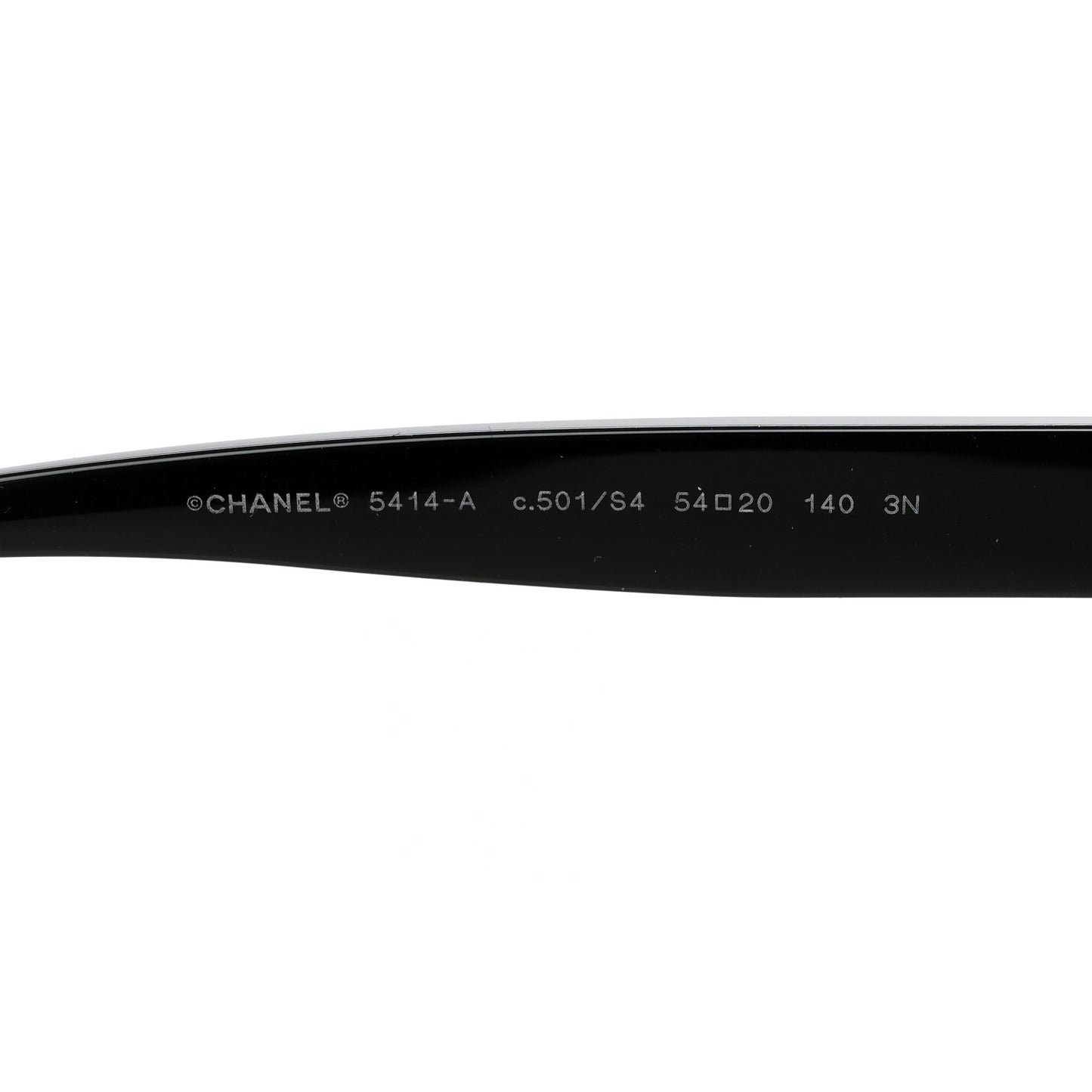 Acetate CC Butterfly Sunglasses 5414-A Black