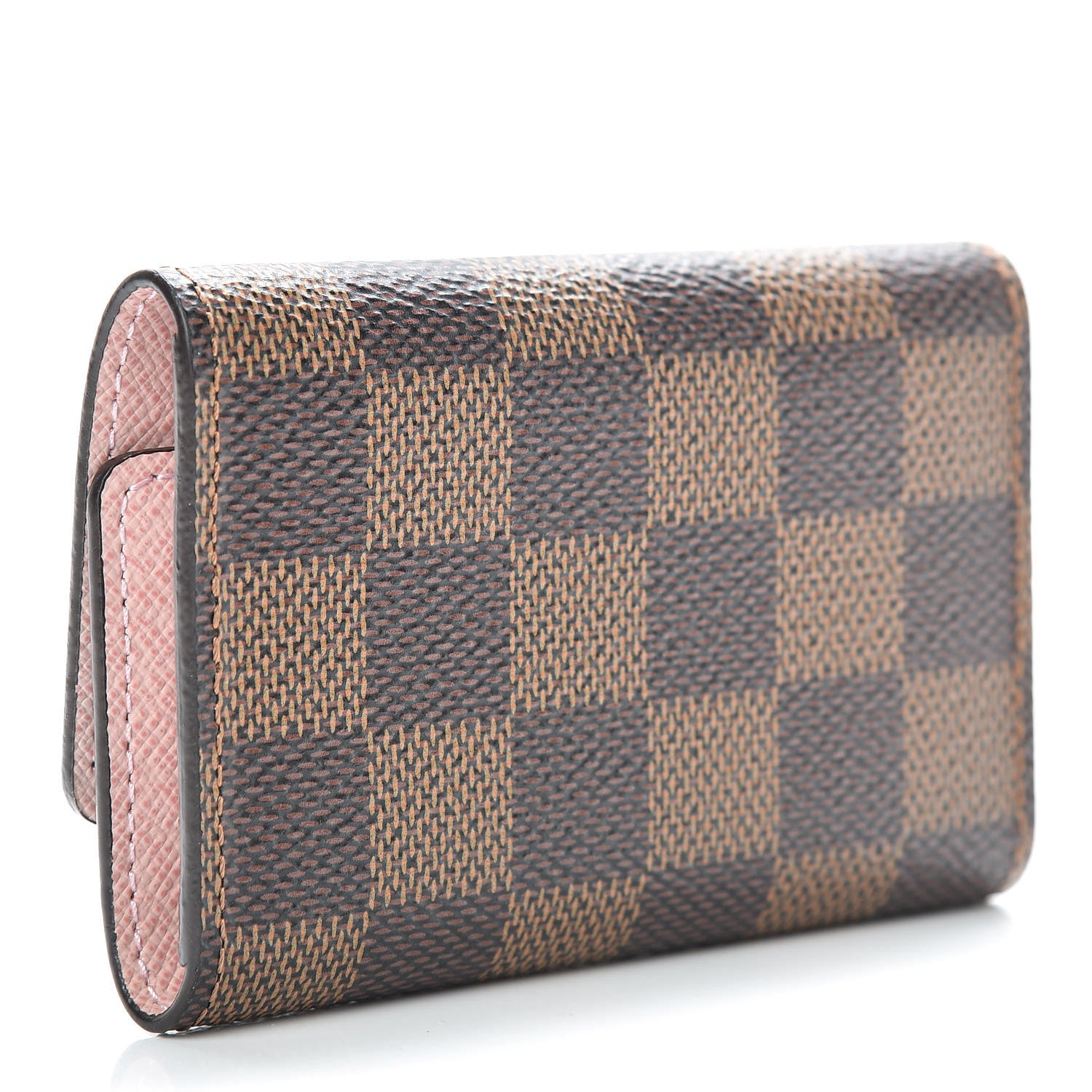 Louis Vuitton Damier Ebene Multicles 6 Key Holder Rose Ballerine 3 of 7