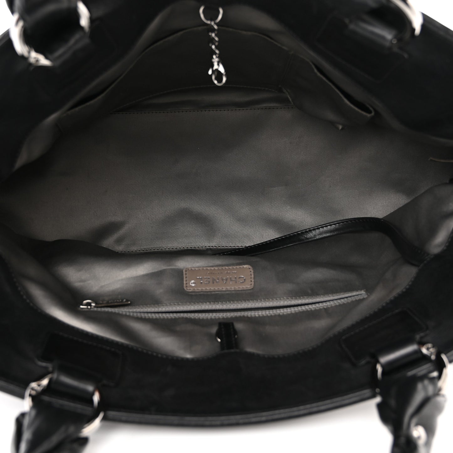 Lambskin East West Soho Shopper Black