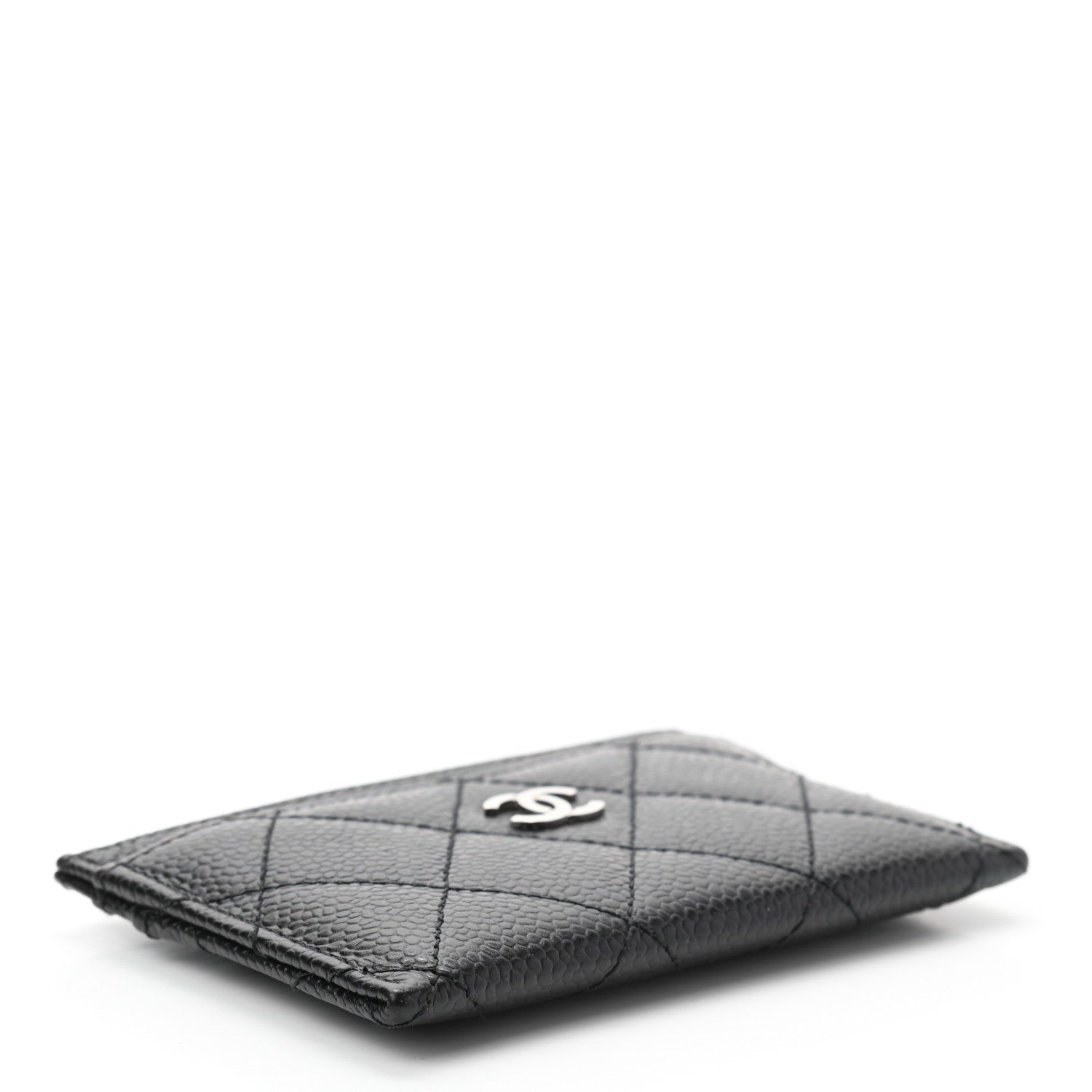 Chanel Caviar Quilted Card Holder Black 4 of 8