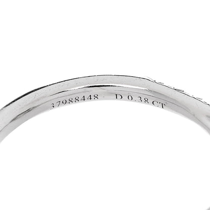 Tiffany Platinum Diamond .38ct Soleste Cushion Cut Double Halo Engagement Ring 54 7 6 of 7