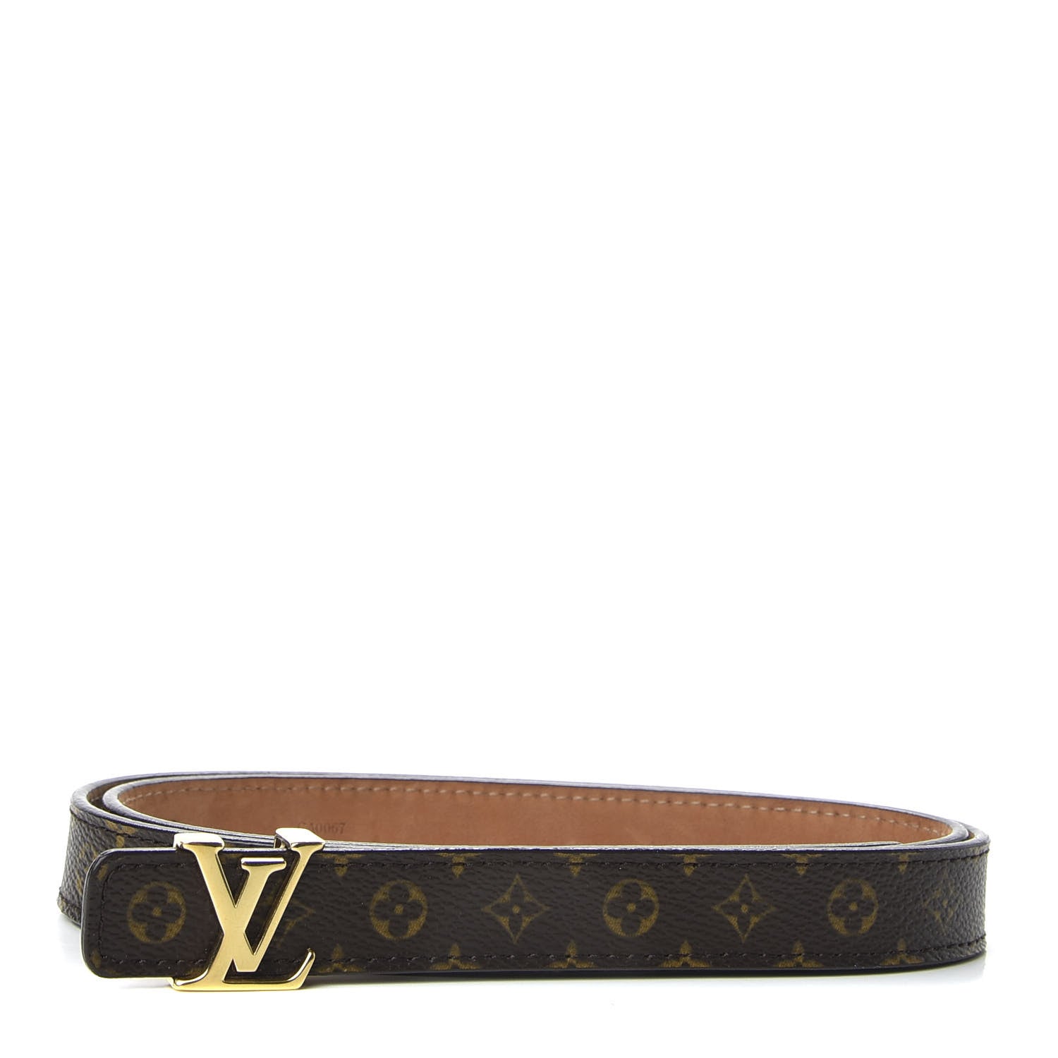 Louis Vuitton Monogram 20mm Initiales Belt 80 32 1 of 6