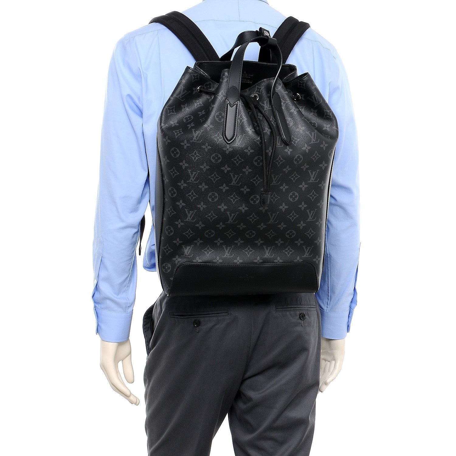 Louis Vuitton Monogram Eclipse Explorer Backpack 2 of 9
