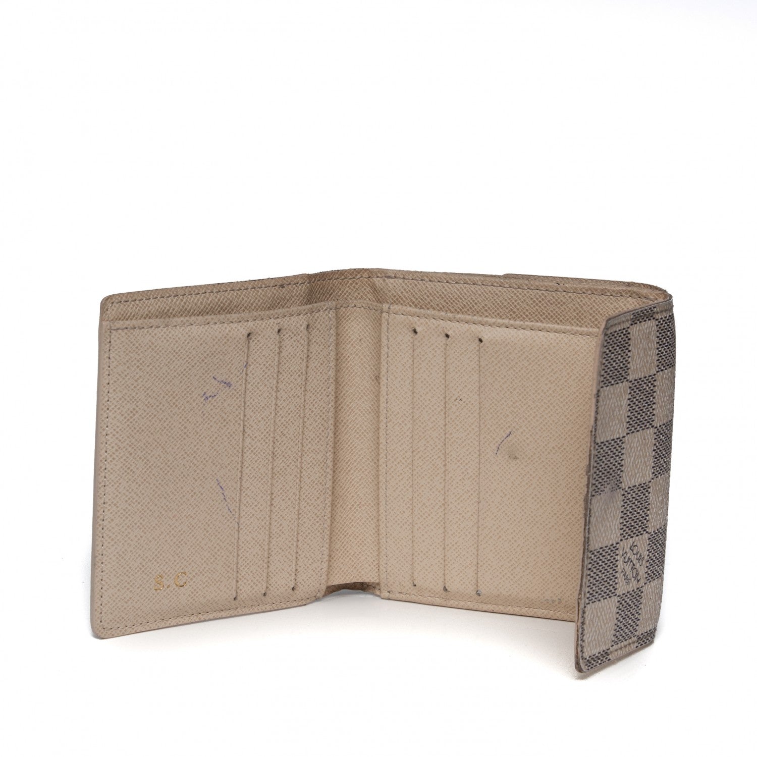 Louis Vuitton Damier Azur Elise Wallet 7 of 7