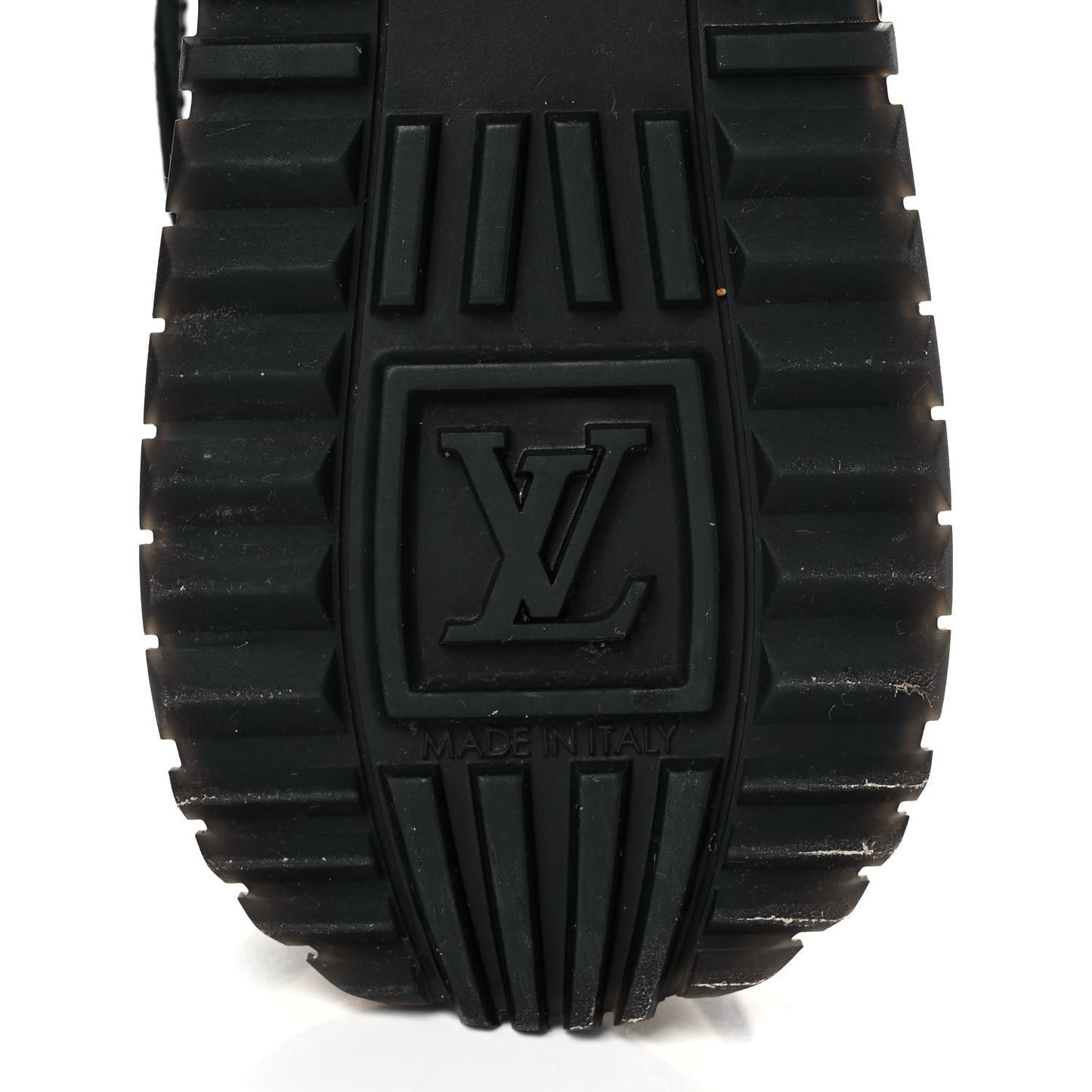 Suede Monogram Run Away Sneakers 36 Black