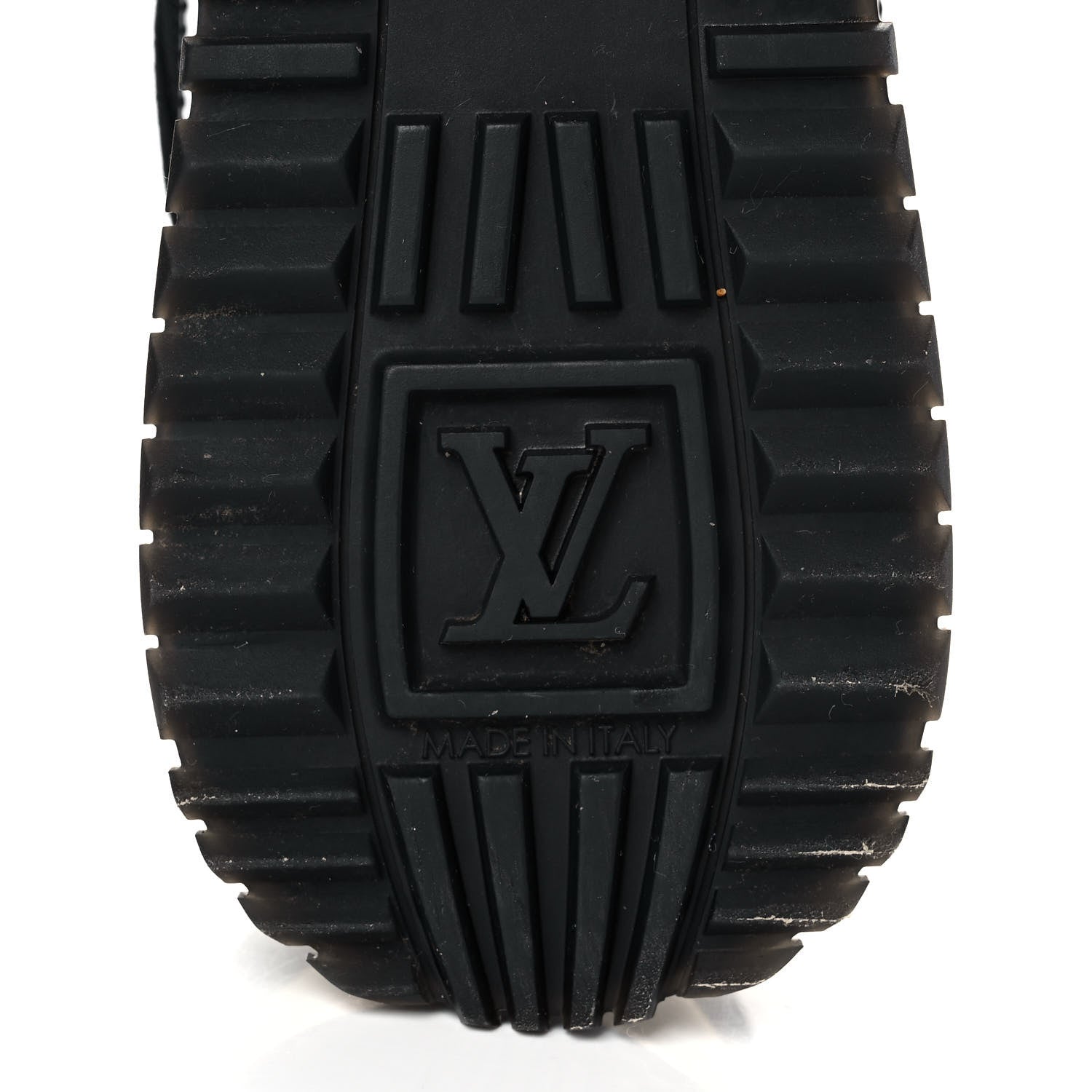 Louis Vuitton Suede Monogram Run Away Sneakers 36 Black 6 of 9