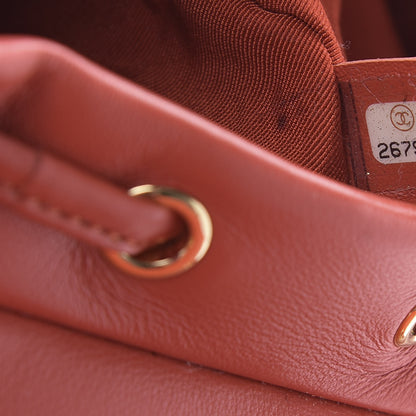 Chanel Calfskin Quilted Mini Urban Spirit Backpack Red 8 of 9