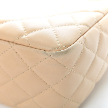 Chanel Lambskin Quilted Large Camera Case Beige Clair 10 of 17