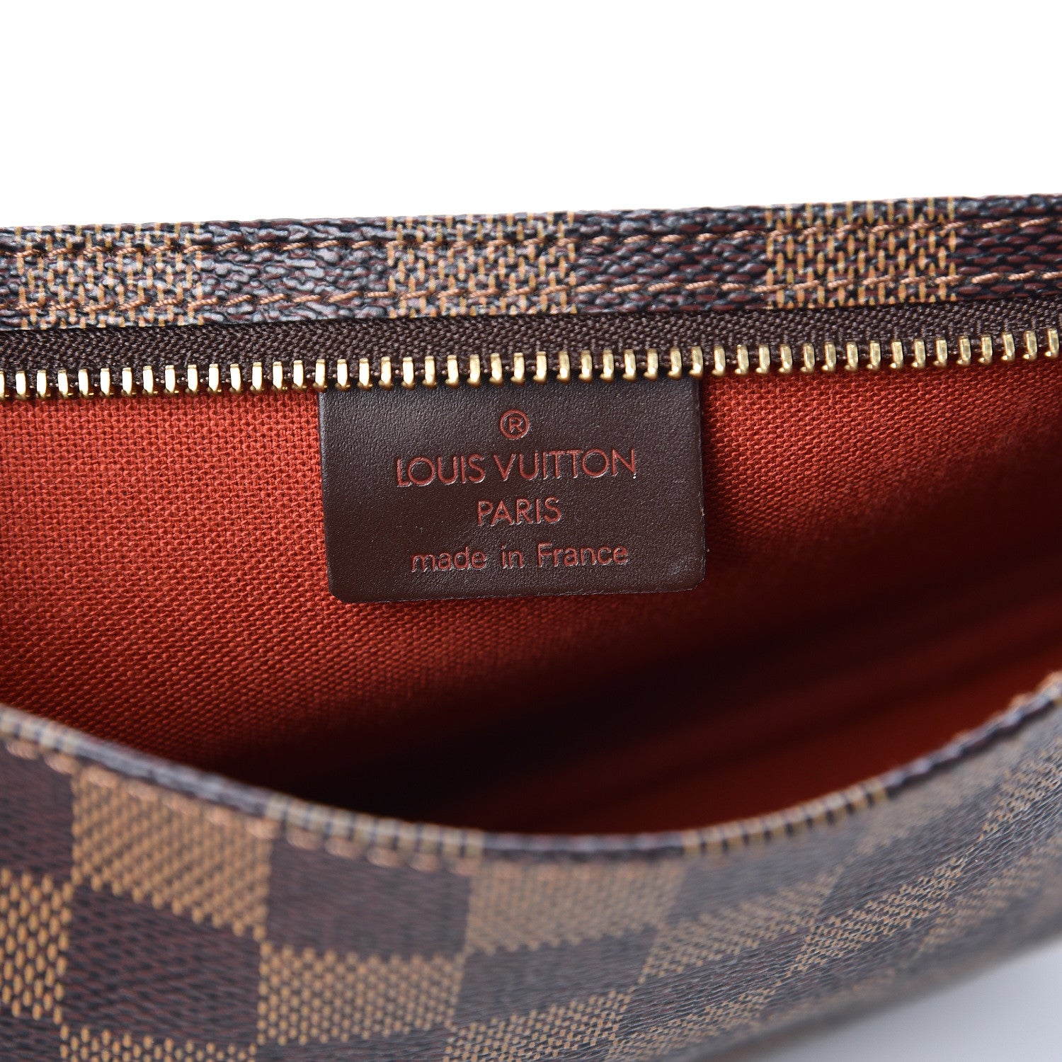 Louis Vuitton Damier Ebene Navona Pochette Accessories 6 of 10