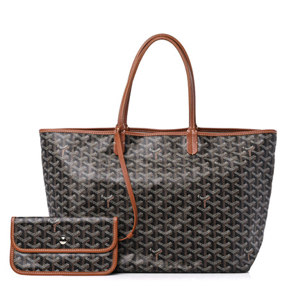 Goyard Goyardine Saint Louis PM Black Gold 1 of 10